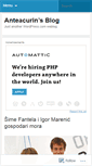 Mobile Screenshot of anteacurin.wordpress.com