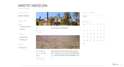 Desktop Screenshot of annetteibarcelona.wordpress.com