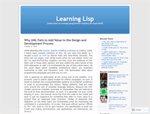 Tablet Screenshot of lispy.wordpress.com