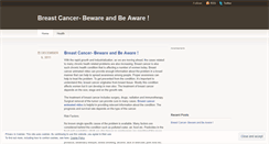 Desktop Screenshot of breastcanceranimatedvideofocusapps.wordpress.com