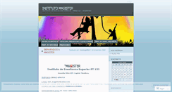 Desktop Screenshot of iesmagister.wordpress.com