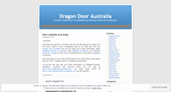 Desktop Screenshot of dragondooraustralia.wordpress.com