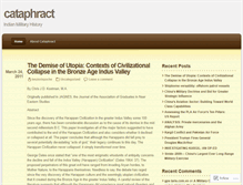 Tablet Screenshot of cataphract.wordpress.com