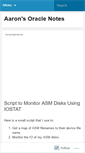Mobile Screenshot of aachleon.wordpress.com