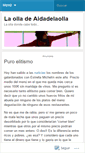 Mobile Screenshot of aidadelaolla.wordpress.com