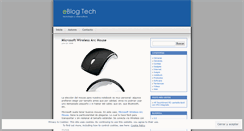 Desktop Screenshot of eblogtech.wordpress.com