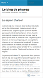 Mobile Screenshot of phweep.wordpress.com