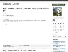 Tablet Screenshot of hideki0001.wordpress.com