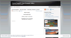 Desktop Screenshot of careercampsfv.wordpress.com