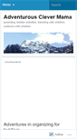 Mobile Screenshot of adventurousclevermama.wordpress.com