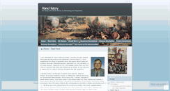Desktop Screenshot of honehistory.wordpress.com