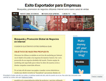 Tablet Screenshot of globalmarketingnetwork.wordpress.com