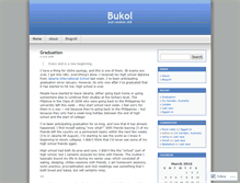 Tablet Screenshot of bukol.wordpress.com