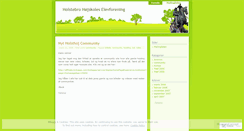 Desktop Screenshot of holsthoj.wordpress.com