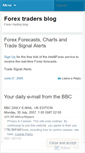 Mobile Screenshot of myforextrader.wordpress.com
