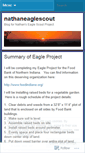 Mobile Screenshot of nathaneaglescout.wordpress.com