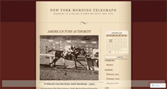 Desktop Screenshot of morningtelegraph.wordpress.com