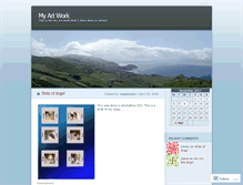 Tablet Screenshot of angiesartwork.wordpress.com
