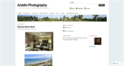 Desktop Screenshot of aniellophoto.wordpress.com