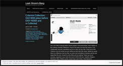 Desktop Screenshot of leahshore.wordpress.com