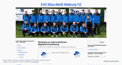 Desktop Screenshot of esvwalburg.wordpress.com