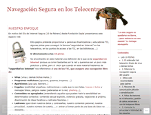 Tablet Screenshot of navegacionseguratelecentros.wordpress.com