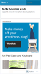 Mobile Screenshot of boosterclub.wordpress.com