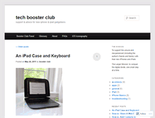 Tablet Screenshot of boosterclub.wordpress.com