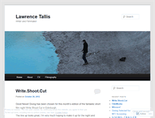 Tablet Screenshot of lawrencetallis.wordpress.com