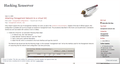 Desktop Screenshot of hackingxenserver.wordpress.com
