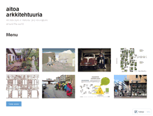 Tablet Screenshot of aitoa.wordpress.com