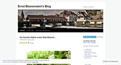 Desktop Screenshot of ernstblumenstein.wordpress.com