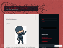 Tablet Screenshot of cardinalchirpsofsummer.wordpress.com