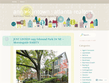 Tablet Screenshot of annakintown.wordpress.com
