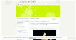 Desktop Screenshot of lossecretosdelfandom.wordpress.com