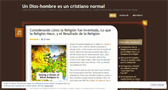 Desktop Screenshot of dioshombre.wordpress.com
