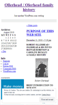 Mobile Screenshot of ollerhead.wordpress.com