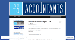 Desktop Screenshot of fsaccountantsblogdotcom.wordpress.com
