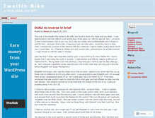 Tablet Screenshot of cycledote.wordpress.com