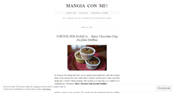 Desktop Screenshot of mangiaconme.wordpress.com