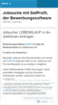 Mobile Screenshot of jobsuchen.wordpress.com