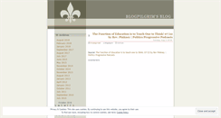 Desktop Screenshot of blogpilgrim.wordpress.com