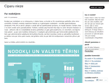 Tablet Screenshot of ciparunieze.wordpress.com