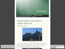 Tablet Screenshot of photosafarihawaii.wordpress.com