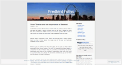 Desktop Screenshot of fredbirdfollys.wordpress.com