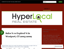 Tablet Screenshot of hyperlocalrealestate.wordpress.com