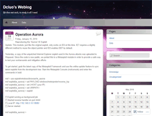 Tablet Screenshot of dcluo.wordpress.com