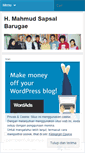 Mobile Screenshot of mahmudsapsalbrg.wordpress.com