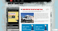 Desktop Screenshot of danmyhandyman.wordpress.com