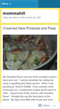 Mobile Screenshot of mommahill.wordpress.com